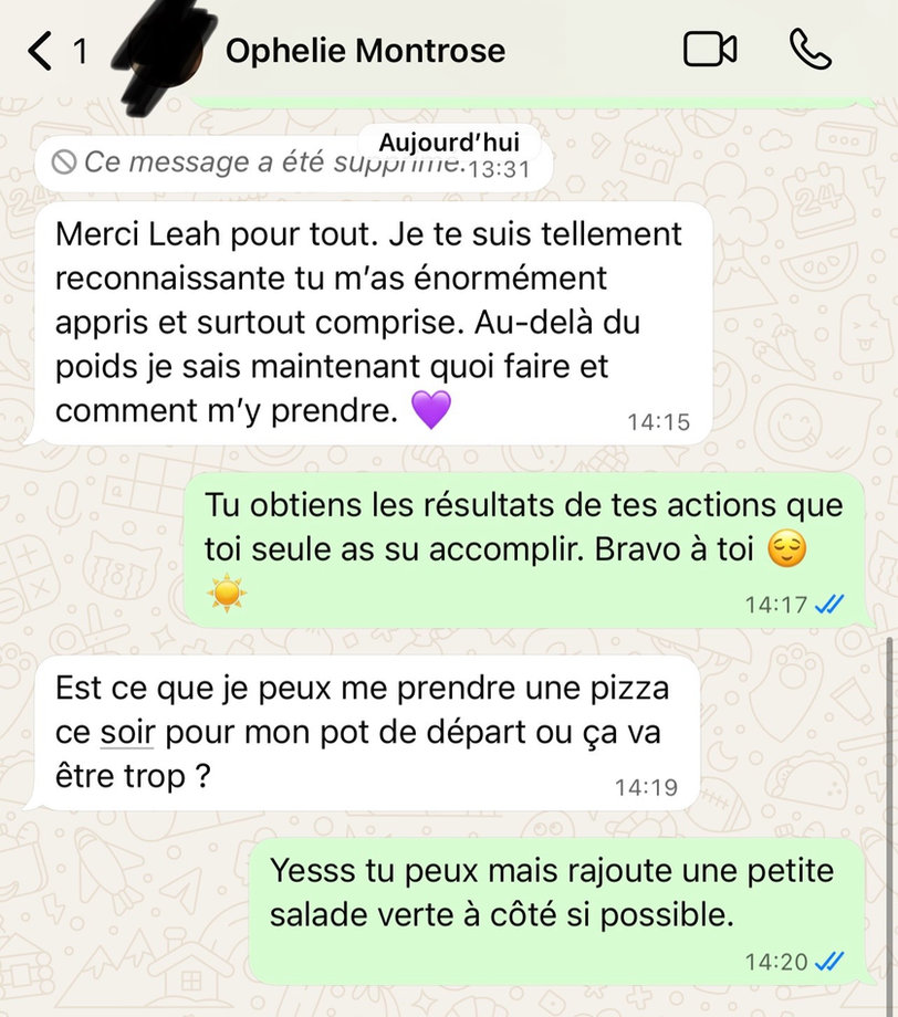 Témoignage client